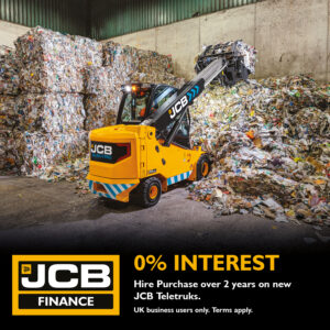 0% Interest Hire Purchase over 2 Years on New JCB Teletruks