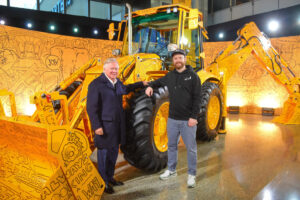 JCB one millionth backhoe