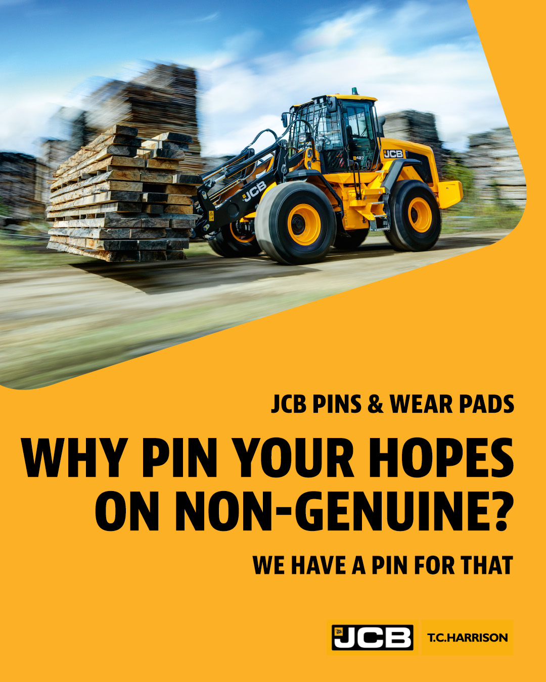 30% Off JCB Pivot Pins